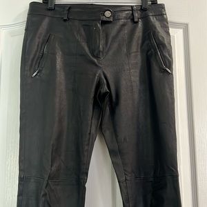 Escada leather pants